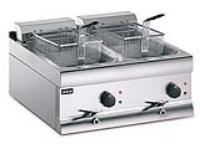 Special Offer:LINCAT DF66 DOUBLE ELECTRIC COUNTER TOP FRYER 2x9L - 2x3KW  