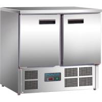 Special Offer:COMPACT RANGE 2 DOOR 1/1 GN STAINLESS STEEL WORK TOP COUNTER FRIDGE 8.5CU.FT/240LITRES